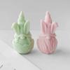 Stampi in silicone a forma di nano senza volto Artigianato fai-da-te Stampo in gesso Candela profumata fatta a mano Sapone Ornamento da tavolo Stampo antiaderente