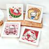 Sanrio Hello Kitty Crystal Diamond Painting 5D DIY Cross Embroidery Kit with Frame Decoration Painting Children's Birthday Gift