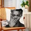 Rapper XXxxtentacion Throw Pillow Case For 45x45cm55x55cm30x30cm For Home Bedroom Decoration And Protector
