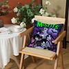 Funda de almohada Punk M-MisfitsS Rock Band, antiácaros, con cremallera invisible, de felpa corta y sedosa.
