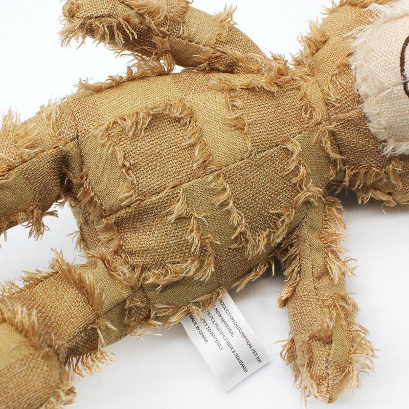 Pet Plush Animal Doll For Dogs, Puppy Bite Resistant Molar Squeaky Toy For Teeth Cleaning