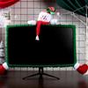 Santa Snowman Claus Elk Christmas Decorations Computer Dustproof Gift Cover