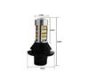 2pcs LED DRL Car running lights turn signal 7440 W21W led Driving lights Auto Reverse light.