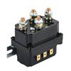 Universal 250A 12 Volt Winch Solenoid Contactor Relay Winch Rocker Switch Thumb for 5000lbs-7000lbs ATV UTV 4WD Winches