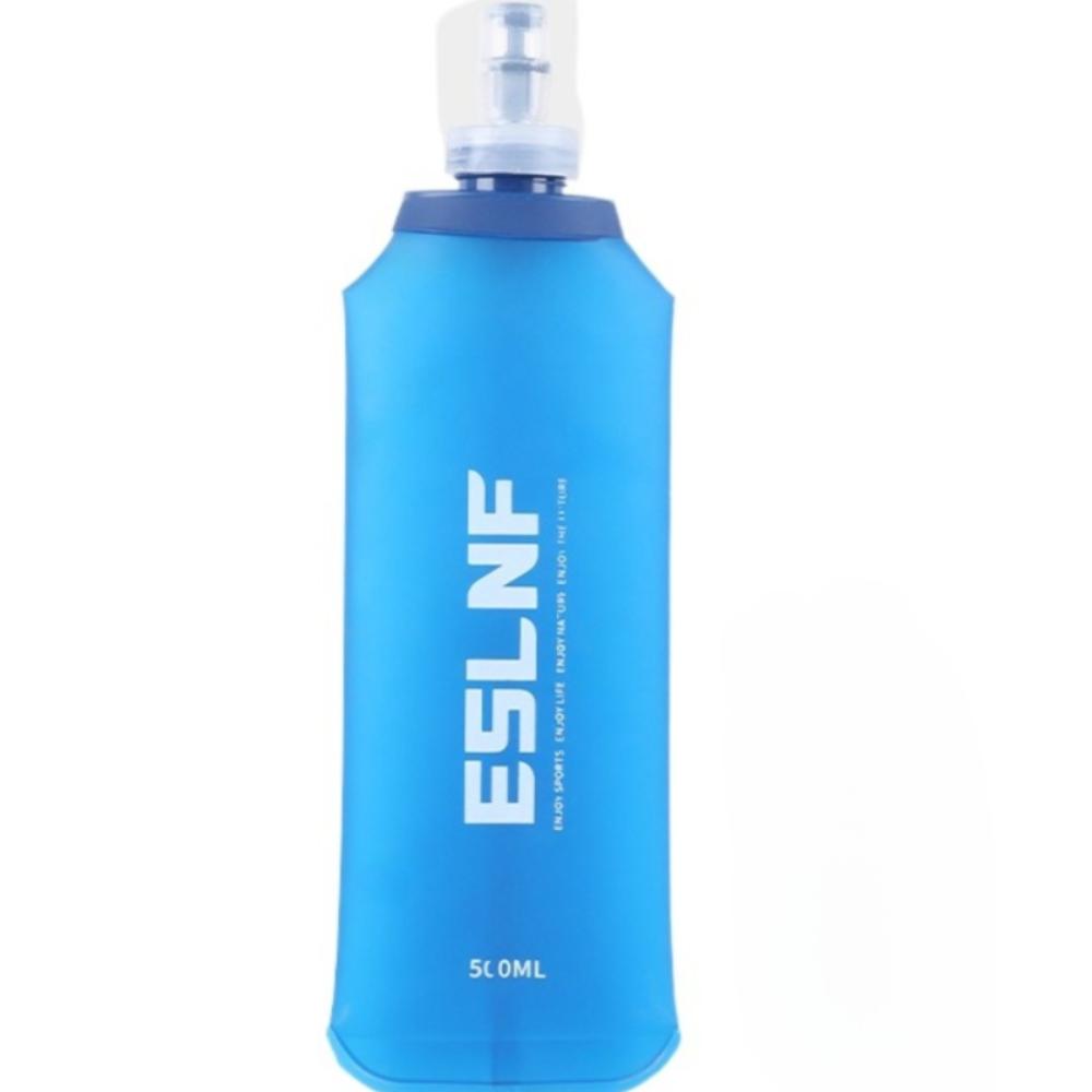 Leak-Proof Running Water Bottle 500ml Sport Water Bottle Collapsible Water Bottles  Cycling