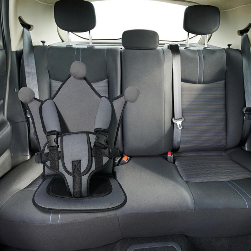 Child Safety Seat Mat For 6 Months To 12 Years Old Breathable Chairs Mats Adjustable Stroller Seat Pa Baby Car Seat Cushion