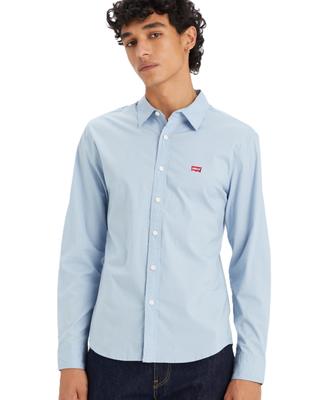 BATTERY Logo Shirt Long Sleeve Men's A7226-0001 US S