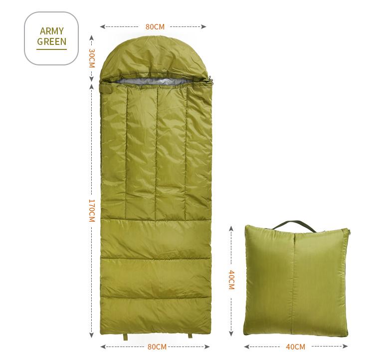 Lightweight Waterproof Nylon 3 Season Envelope Sleeping Bags for Adults Ultralight Backpacking Cold Weather Camping Hiking