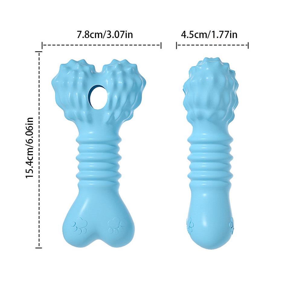 Hundeknochen Puzzle Spielzeug - Leckerli-ausgebendes Kauspielzeug für Hunde, Langlebiges Zahnreinigungsspielzeug zur Linderung von Langeweile,