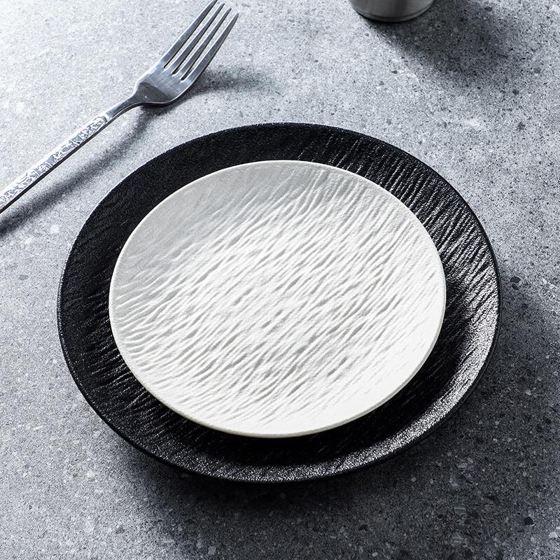 Elegant Stone Texture Dinner Plate