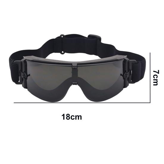 Outdoor Airsoft Paintball Brille Anti-UV Winddicht Schutzbrille