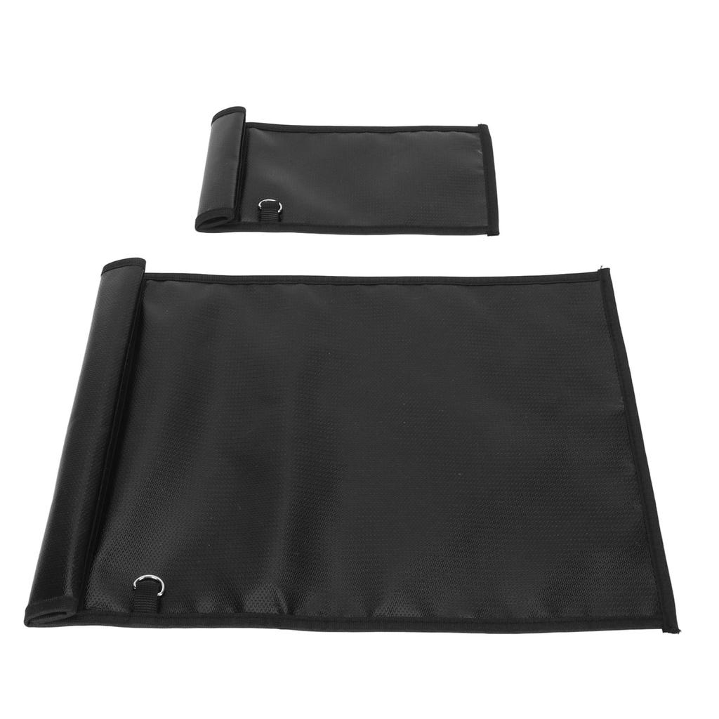 2pcs Faraday Bag for Phones and Car Keys Signal Blocking Bag Waterproof Fireproof Radio Frequency