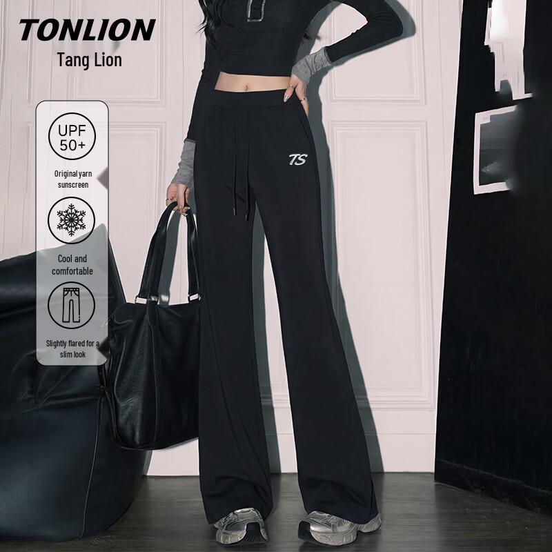 

TonLion Women s Cool High-Stretch Flared Pants L
