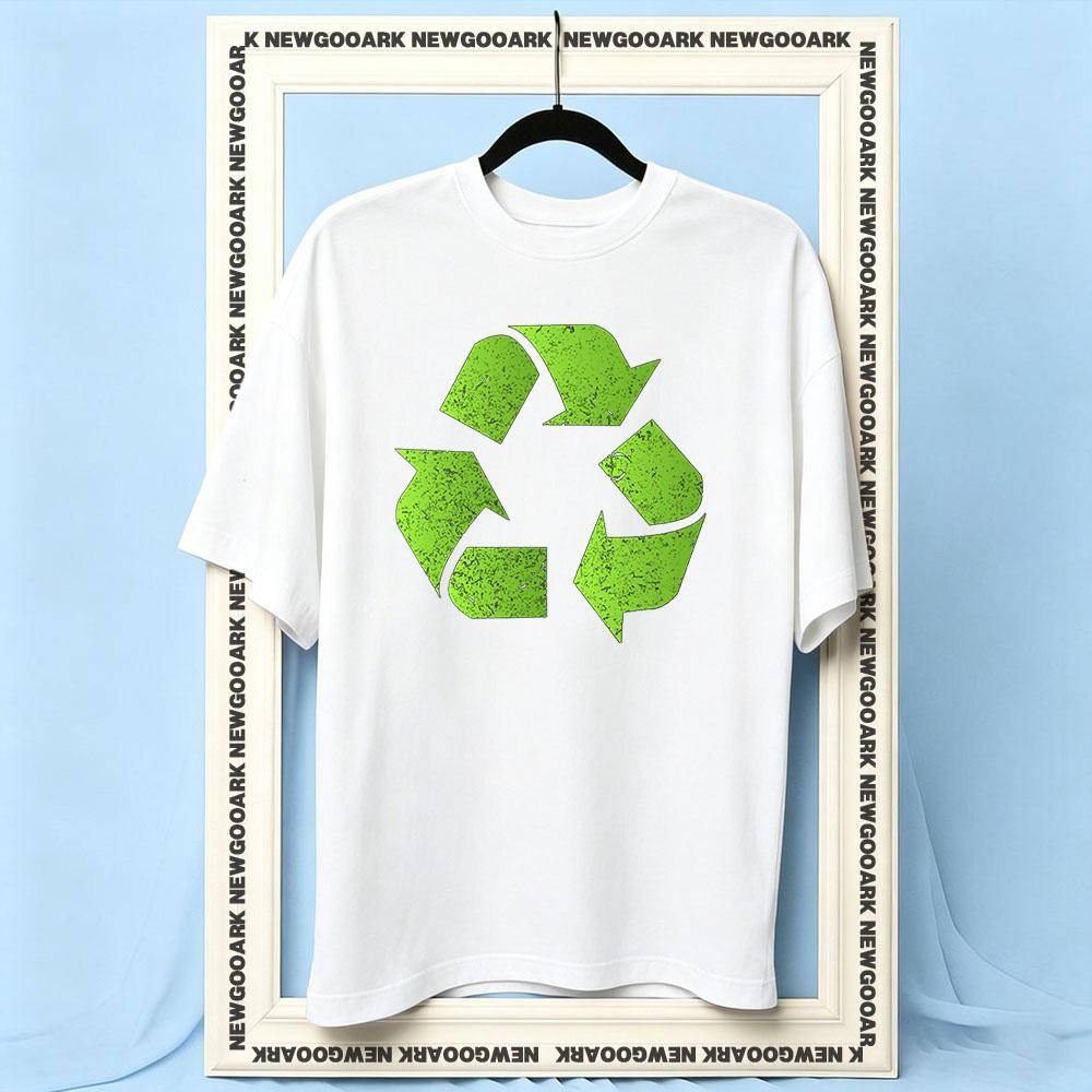 Recycle TShirt Earth Day Nature Planet Conservation tshirt Women Unisex Casual cotton printed t shirts summer outdoors tee S