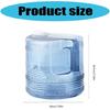 1 Gallon Countertop Water Distiller Container Lightweight and Leak Proof Collector Bottle with Comfortable Handle