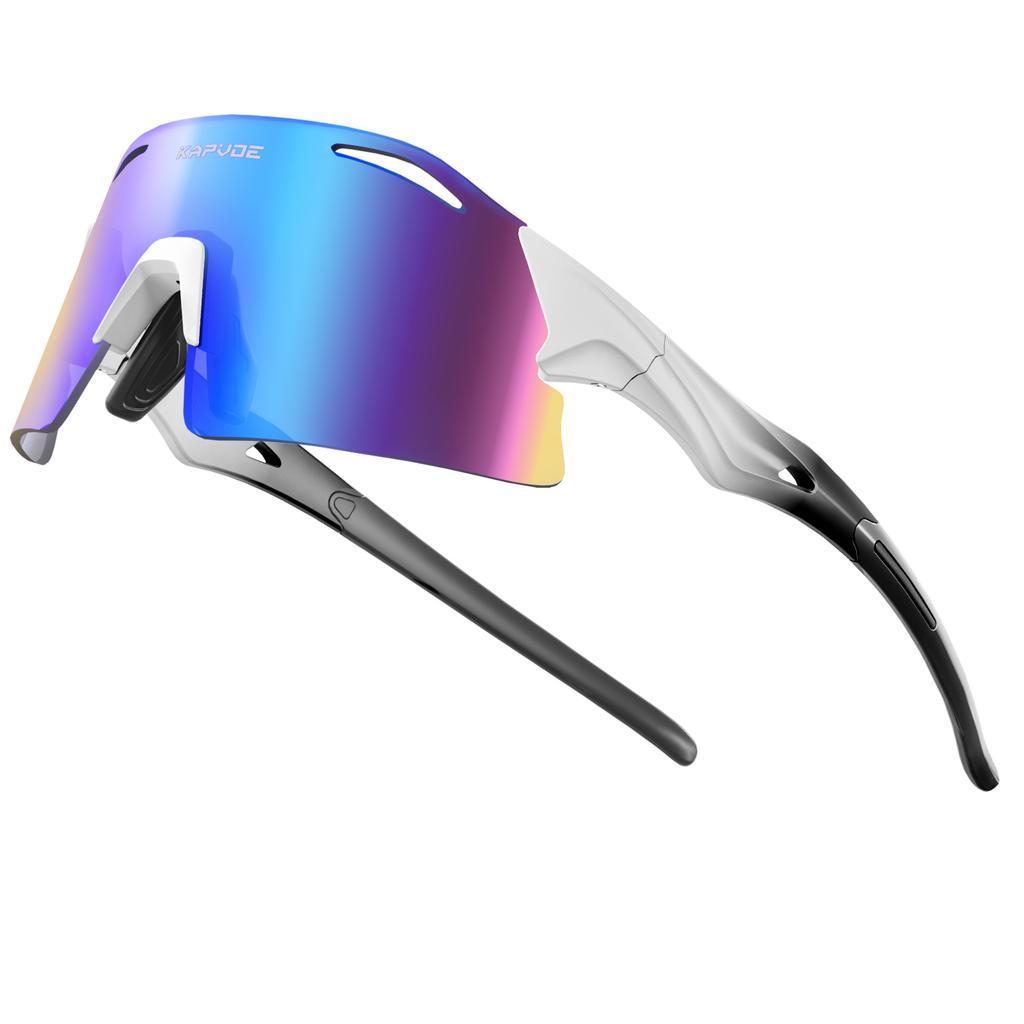 Kapvoe Fashion Sunglasses for Men Photochromic Cycling Glasses UV400 Eyewear Women Bike Driving Sports Marathon Triathlon