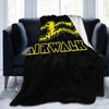 Tattoo Old School Airwalk Couvertures Flanelle Jeté de Canapé Portable pour Maison Chambre Voyage Couvertures Couvre-lit Couette