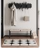 Massivholz Klaviertasten Garderobe - Wandhaken für Schlafzimmer, Flur oder Eingangsbereich
