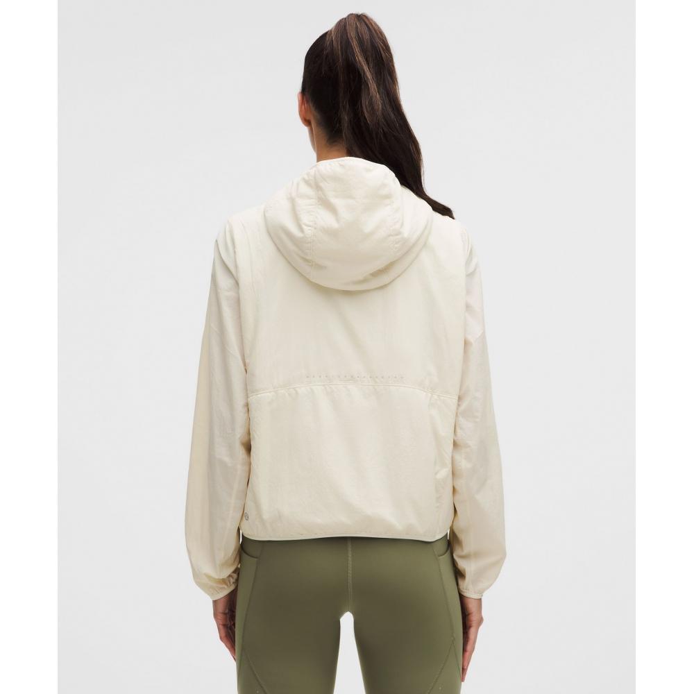 Lululemon Women S inSuleight Cold Weather Run Shell Light Ivory