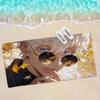 Jujutsu Kaisen Gojo Satoru Mikrofaser Strandtuch Saugfähig Schnelltrocknend Weich Yoga Schwimmen Resort Bergsteigen Handtuch