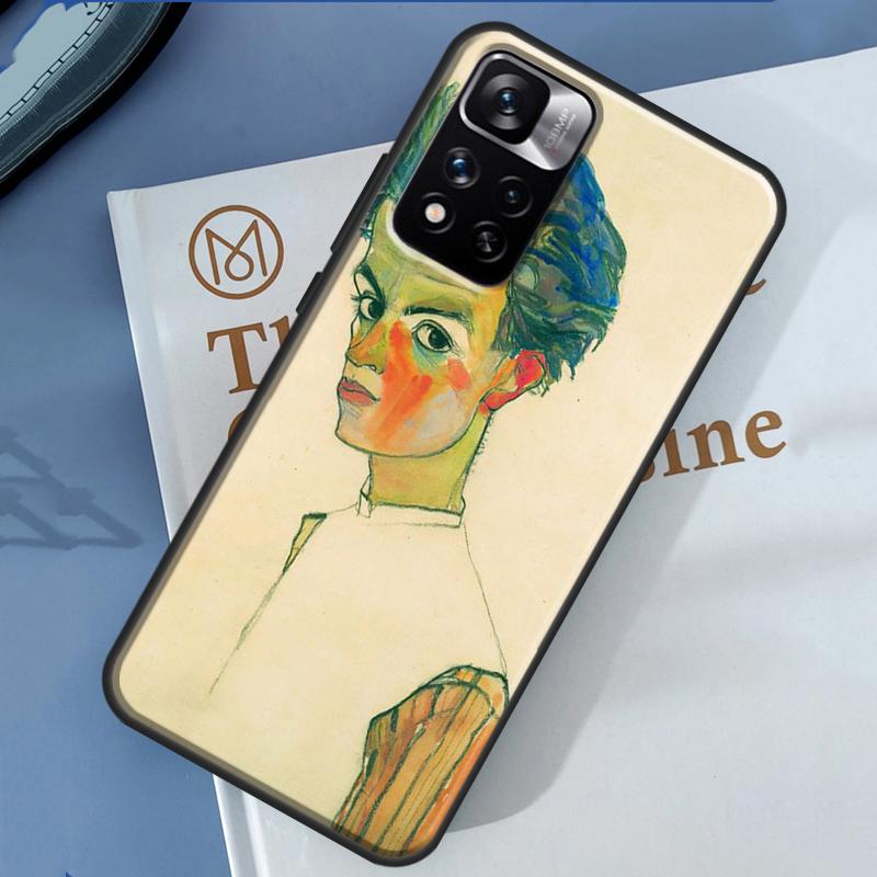 Egon Schiele Case For Xiaomi Redmi Note 14 13 11 9 10 12 Pro 9S 10S 11S 12S Redmi 10C 12C 13C 14C Cover