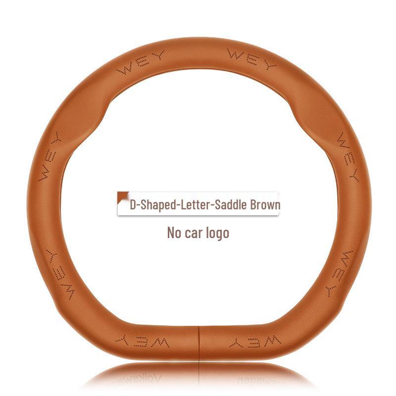 Genuine Leather Steering Wheel Cover for Great Wall WEY Mocha, VV6, VV5, VV7GT, Macchiato, Latte