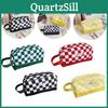 Classic Checkerboard Pencil Case Trendy And Functional School Supplies Organizer