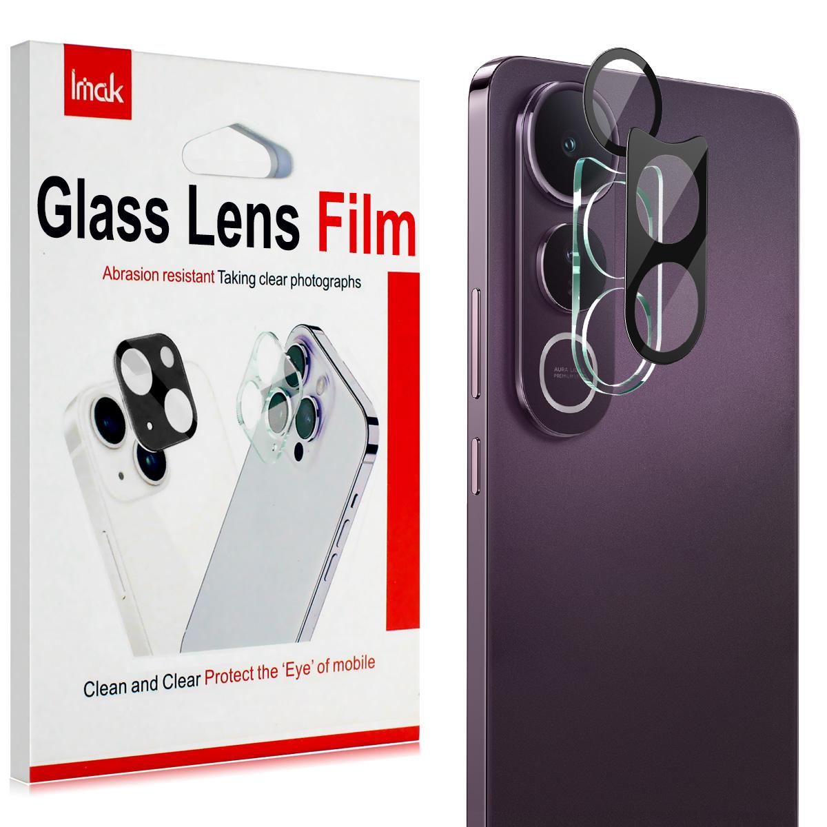 

Для Vivo V50 Lite 5G стекло IMAK высокой четкости стеклянная пленка для объектива черная версия Vivo V50 Lite 5G