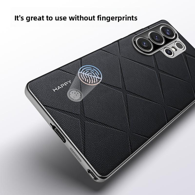 For Samsung Galaxy S26 Ultra Case Luxury Vegan Leather Lens Protective Back Cover Case For Samsung S26 Plus S26Ultra Phone Shell