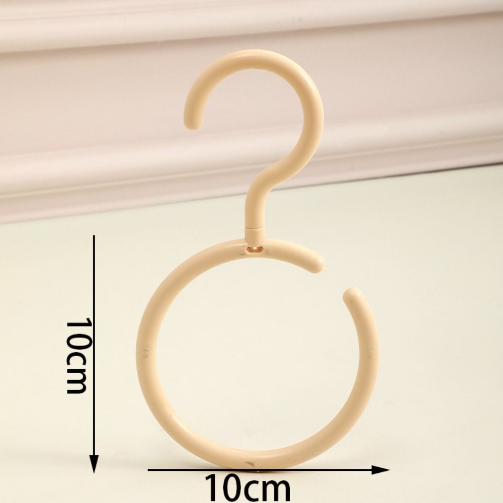 Portable Bedroom Scarf Racks Dopamine Storage Hook Gifts Round Scarf Tie Display Rack