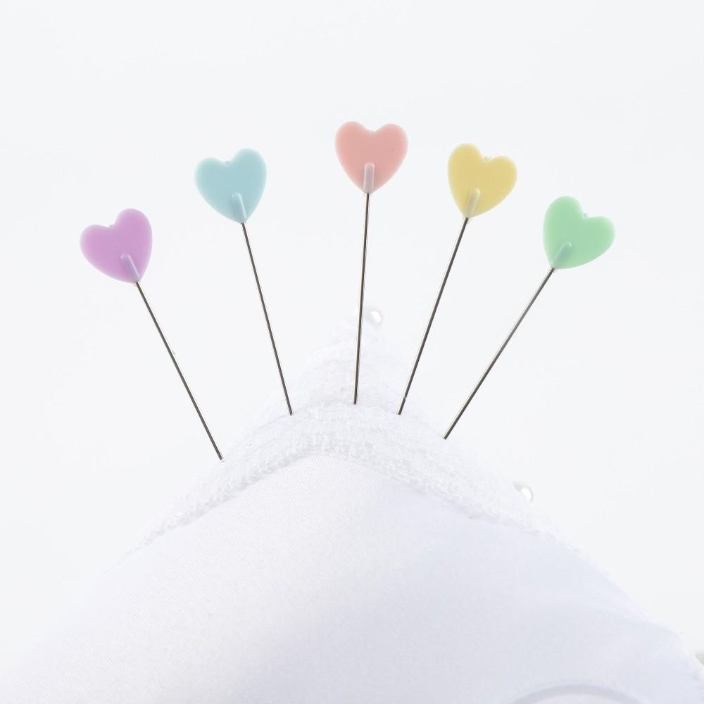 200PCS/BOX Multicolor Sewing Marker Needle Professional Love Hearts Fixed Pin Precision DIY Positioning Pins Crafting