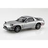 Aoshima Bunka Kyozai 1/32 Scale Rakupla Snap Kit No.04-SS Infini FD3S RX-7 Silverstone Metallic Pre-Colored Plastic Model