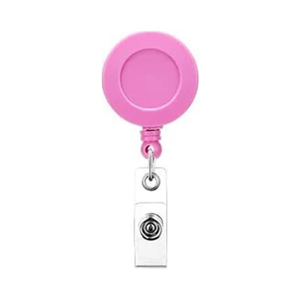 Retractable Badge Holders Clips For Nurse Id Badge Reel With Belt Clip Doctor Id Card Chain Clips School Student Office
