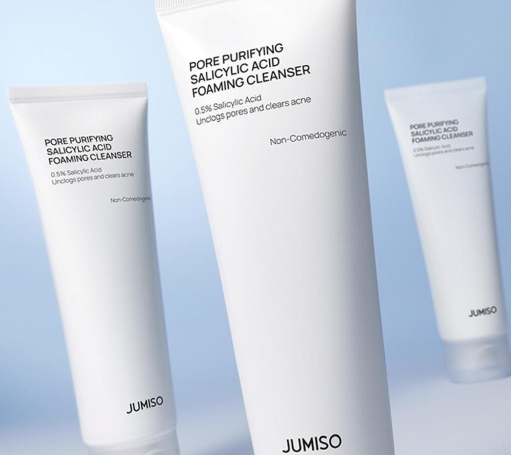 jumiso Pore Purifying Salicylic Acid Cleansing Foam Deep Cleansing Exfoliating 120ml Korean Cleanser Daily Face Wash