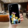 RE53 S-Simpsons Transparente Handyhülle für LG K22 K30 K40 K40S K41 K42 K50 K50S K51 K51S K52 K61 K62 K71 K92 Q60 Q61 V40 V50 V60