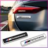 1 Stuks Metalen Auto Carrosserie Kofferbak Decal Embleem Badge Zijspatbord Sticker Voor E46 E39 E53 E36 F22 E87 E90 E91 E92 E65 X5 X3 1 3 5 7 Serie M3 M5 M6