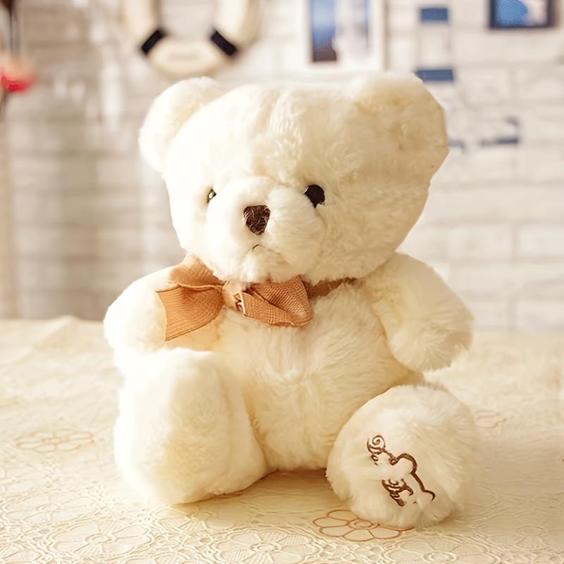 Cute Teddy Bear Plush Toys Kawaii Cartoon Soft Stuffed Animal Plush Toys Adorable Bear Plush Home Decor Holiday Birthday Gift