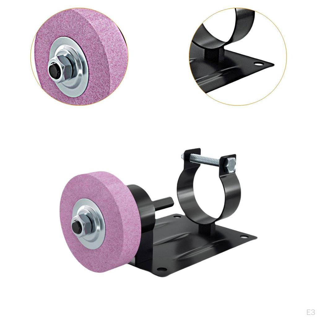 Electric Drill Cutting Stand Bracket Converter Heavy Duty Sturdy Practical Metal