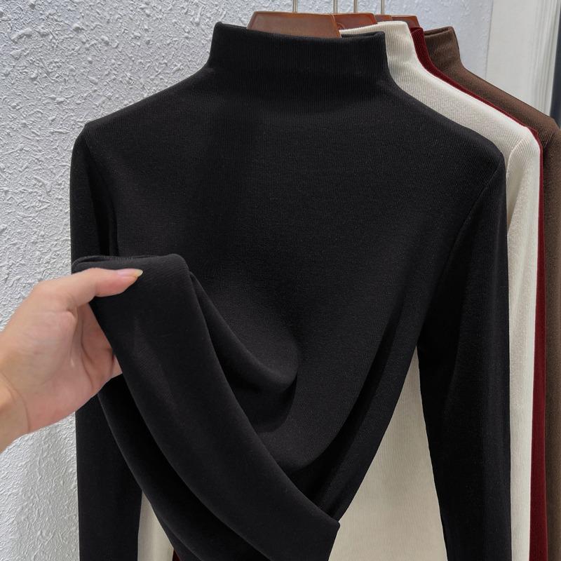 Ankara Red Summer Women's Muscle Bottom Clothing Merino Wool T-Shirt Women's Bottom Shirt Top Women's New