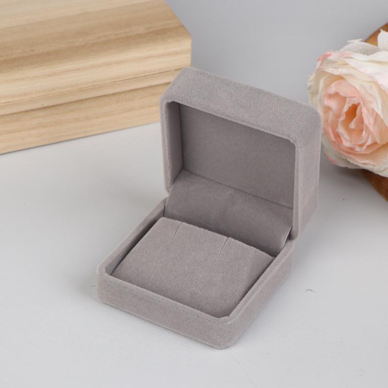 Velvet Jewelry Box Rings Necklaces Earrings Pendants Storage Box For Women Jewelry Packaging