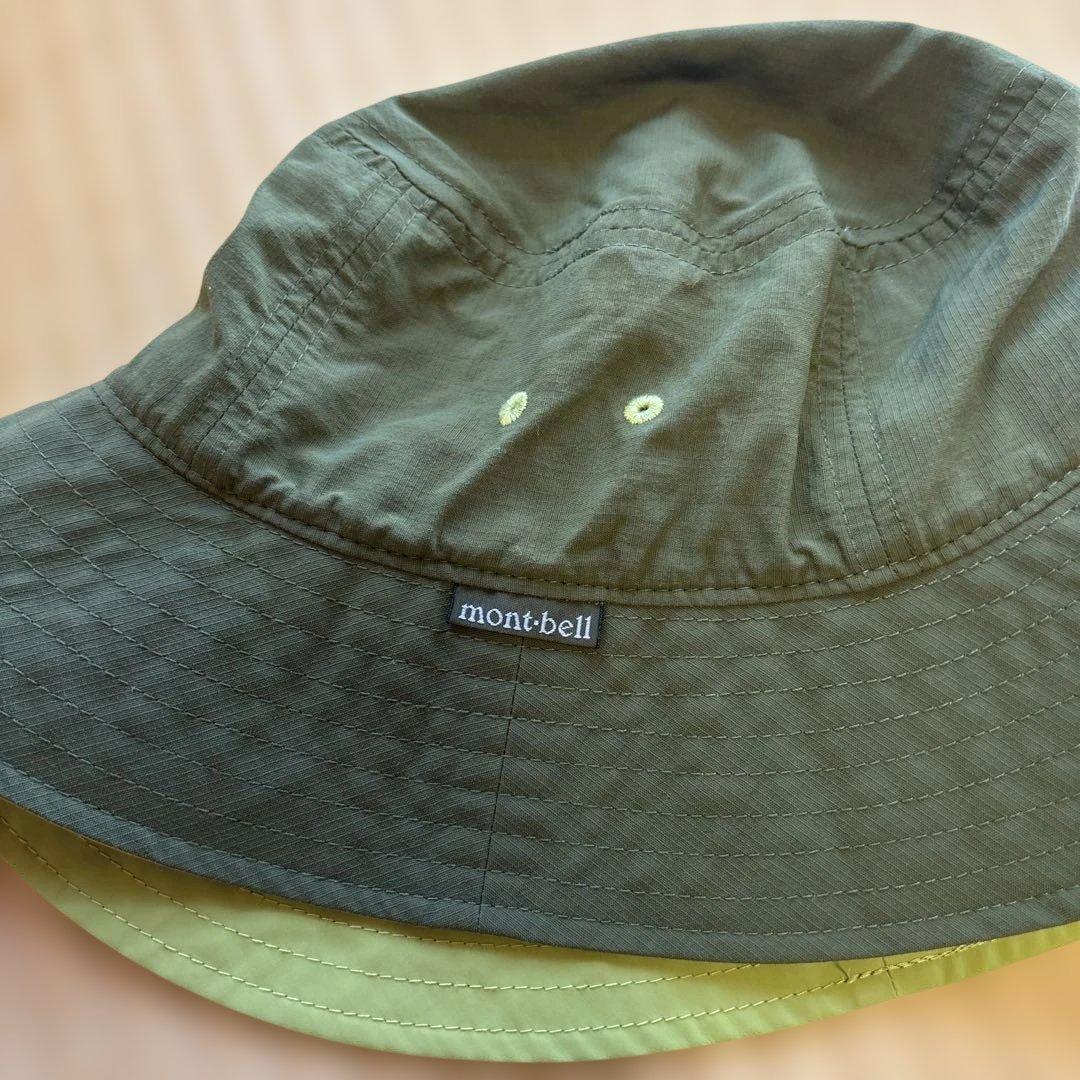 Used Montbell Crusher Hat M size Green