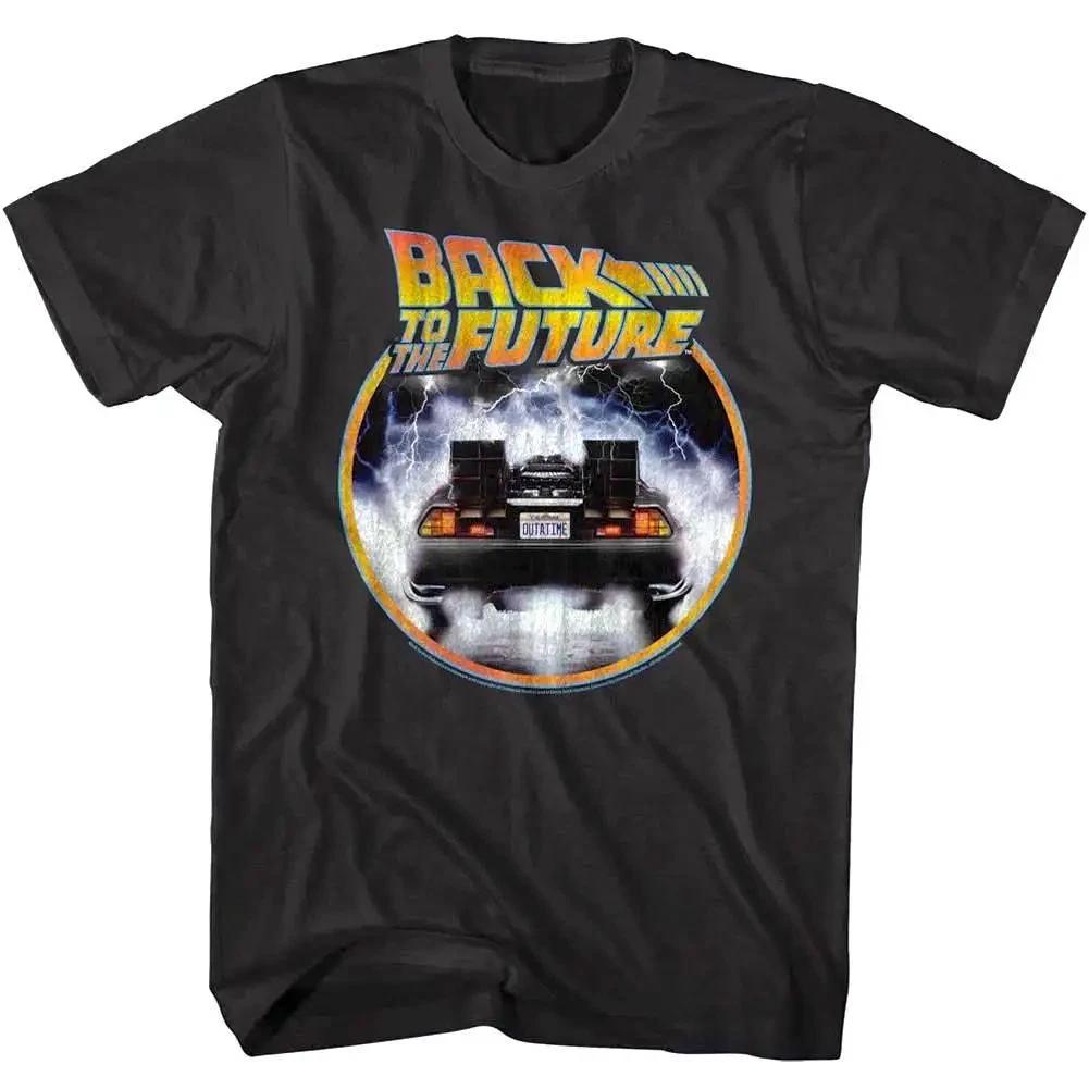 Back to The Future DMC DeLorean Men s T Shirt XS