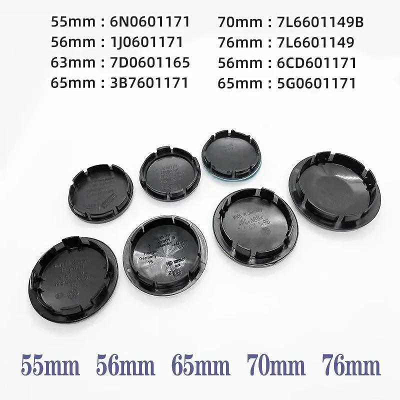 B6 VW For Volkswagen 4pcs 55mm 56mm 65mm 63mm Car Styling Wheel Center Cap Hub Covers Badge Accessories For VW Volkswagen Golf S