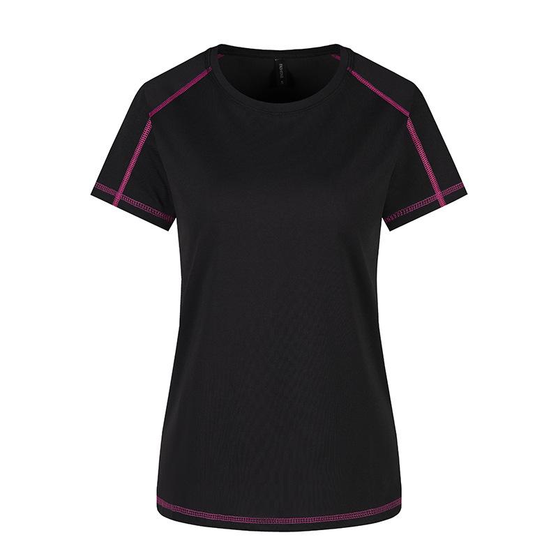 Women's Quick-Dry Breathable Running T-Shirt - Customizable Logo, Half Sleeve Summer Sports Top
