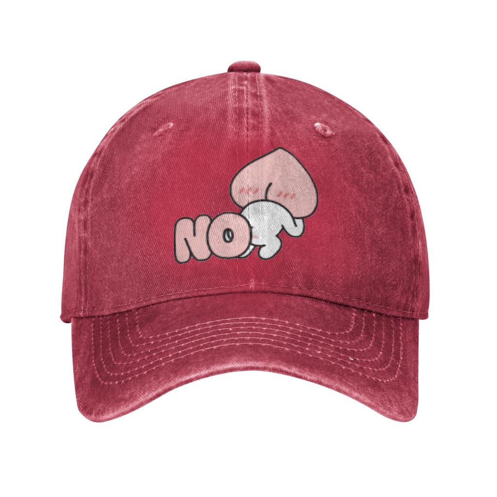 Washed Baseball Cap Apeach Kakao Friends Summer Trucker Hat For FeUnisex Unisex  Streetwear Outdoor Gym Sun Snapback Cap