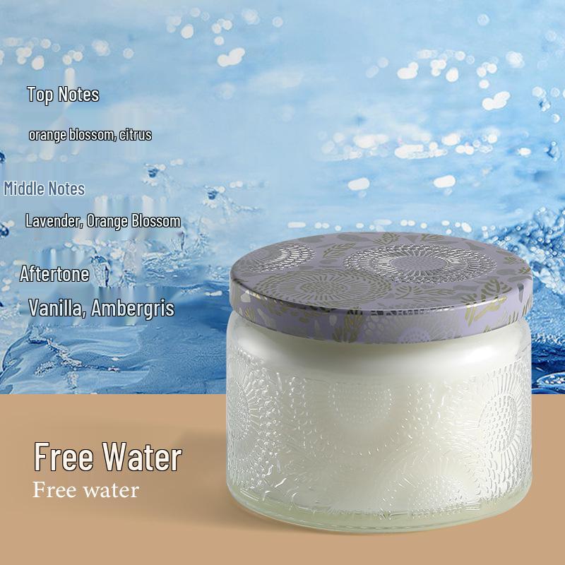 Elegant Soy Wax Scented Candle Gift Box - High-End Birthday Souvenir & Decorative Ornament