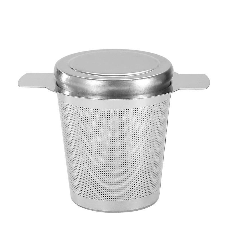 Hot! 1PC 304 Stainless Steel Reusable Tea Infuser Tea Strainer Teapot Loose Tea Leaf Spice Tea Filter Kitchen Accessories