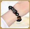 Obsidian Lion Dance Single-Loop Bracelet: Trendy Unisex Bestseller