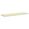 Bench Cushion SOEST 100percent Polyester Cream 140 X 40 X 5 Cm