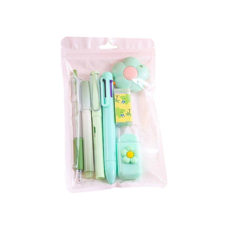 Roztomilá 7-dielna písacia súprava: Perfektný študentský darček na návrat do školy alebo na promócie